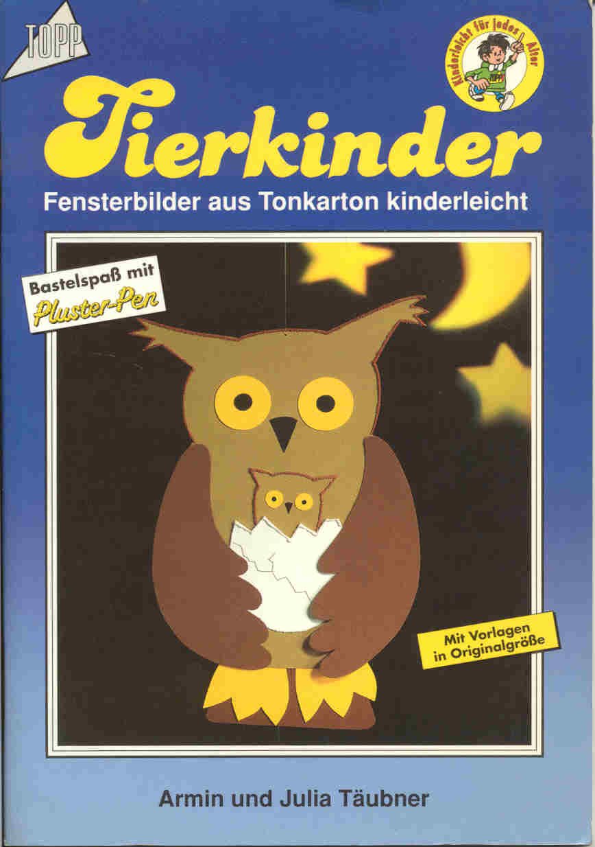 Tierkinder: Kinderleichte Fensterbilder Hobbies & Crafts