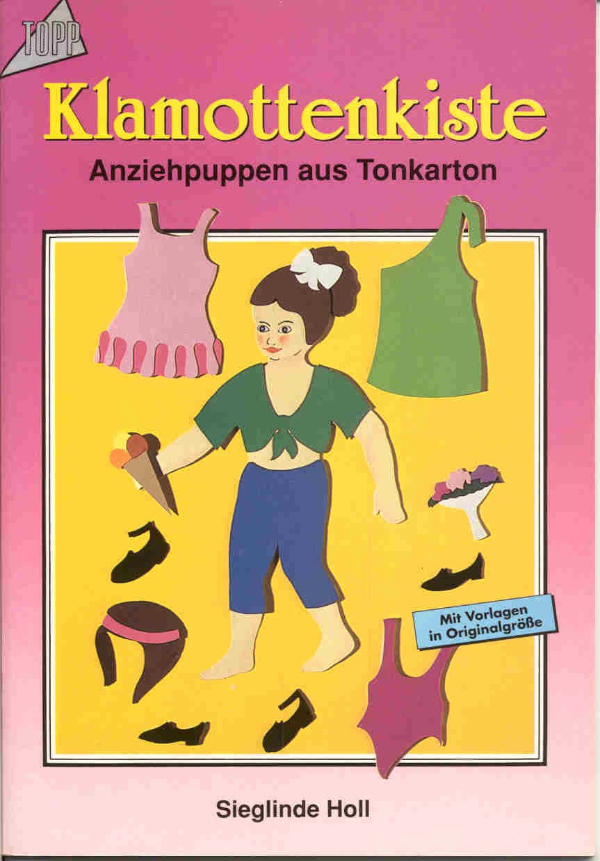 Klamottenkiste: Anziehpuppen aus Tonkarton Hobbies & Crafts
