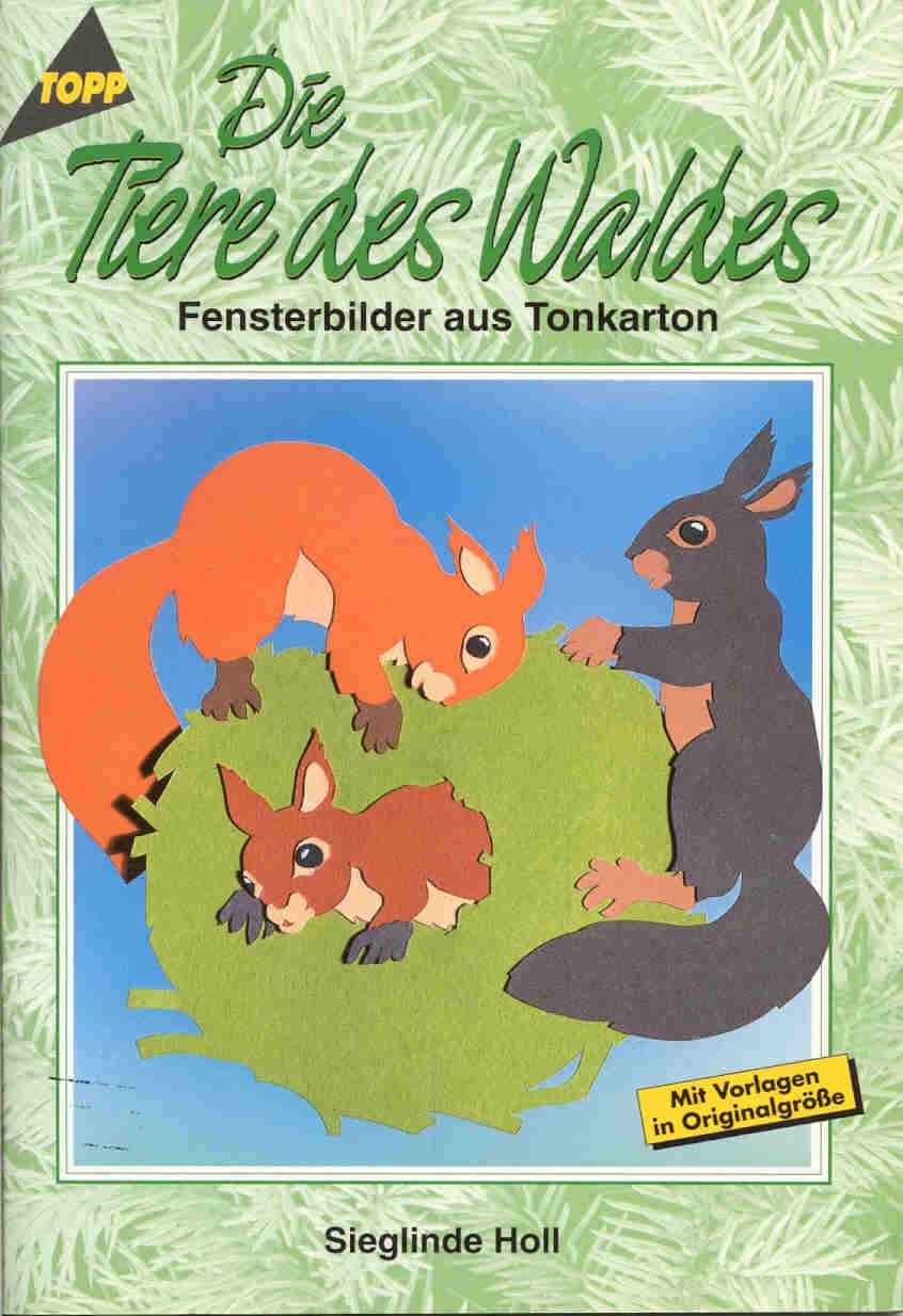 Die Tiere des Waldes: Fensterbilder Hobbies & Crafts