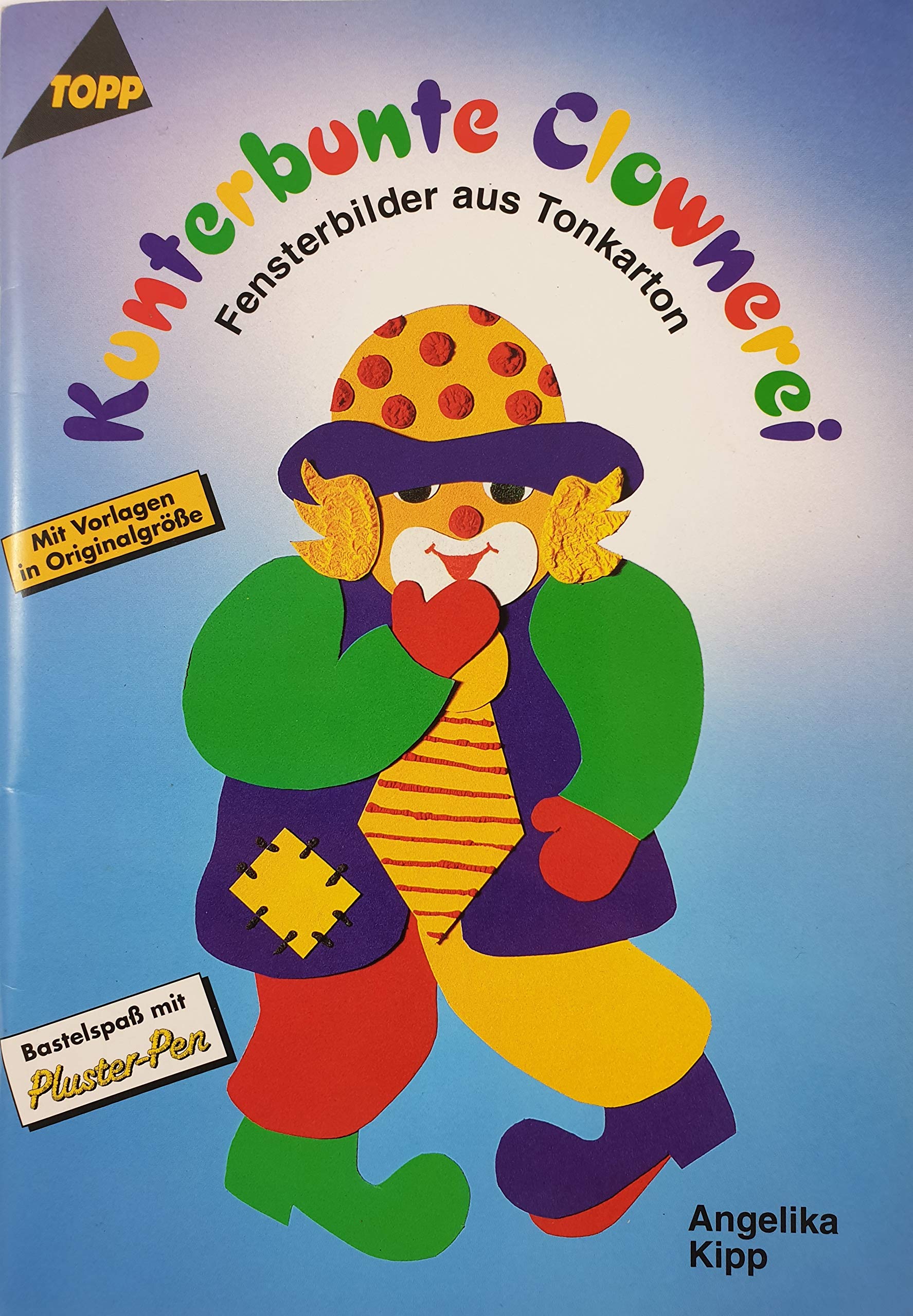 Kunterbunte Clownerei: Fensterbilder Hobbies & Crafts
