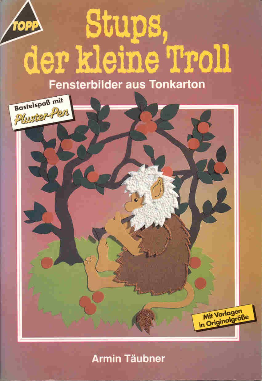 Stups - Der kleine Troll: Fensterbilder Hobbies & Crafts