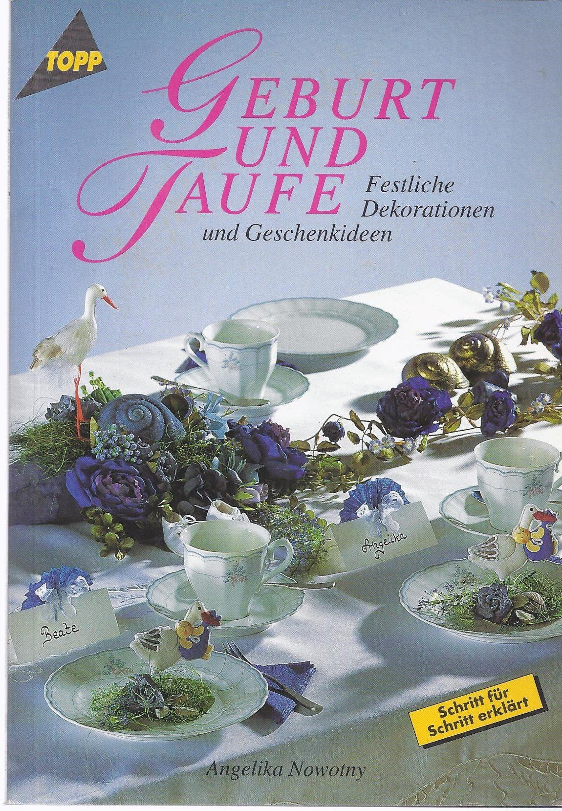 Geburt und Taufe: Festliche Dekorationen und Geschenke Film, Art & Culture