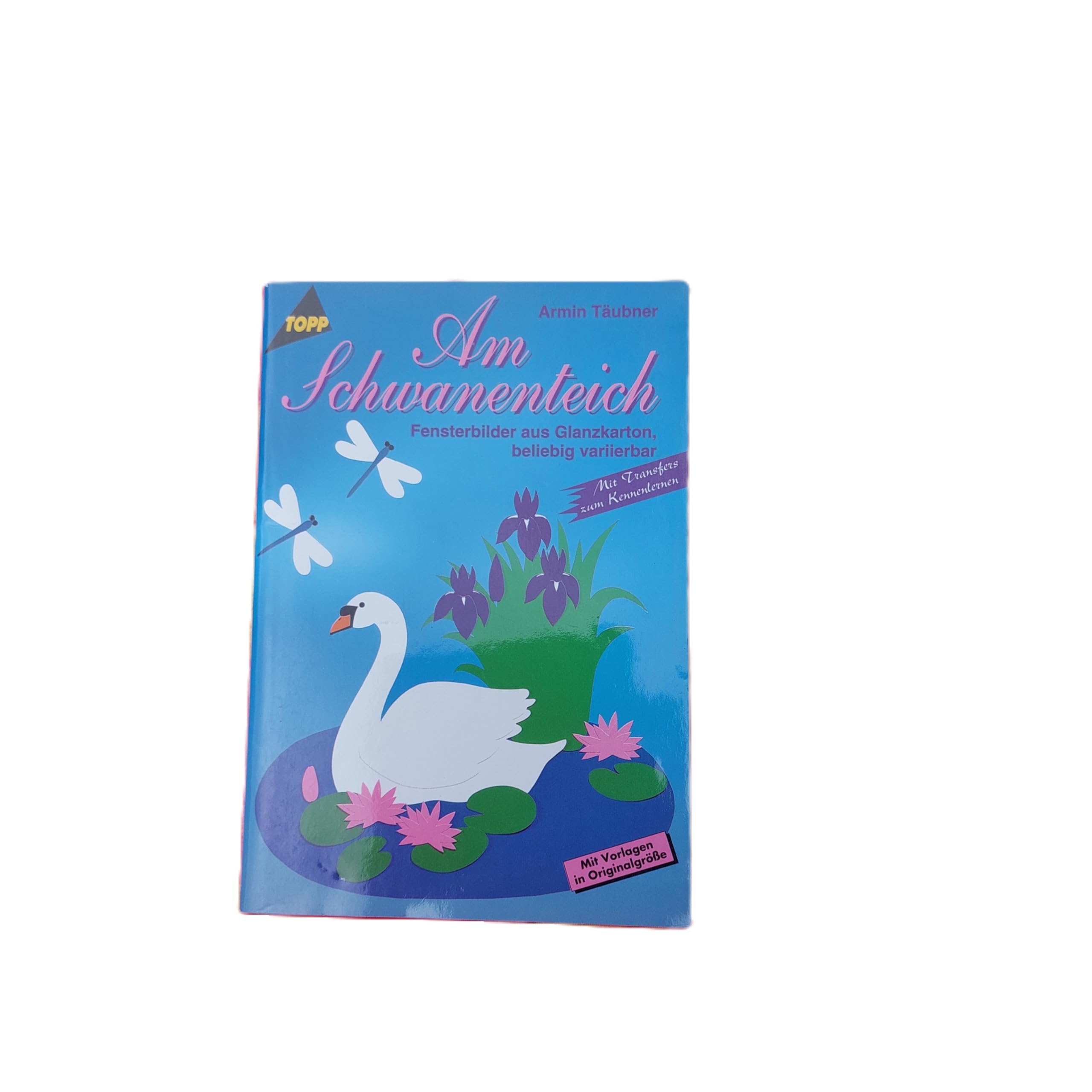 Am Schwanenteich: Glanzkarton Fensterbilder Hobbies & Crafts