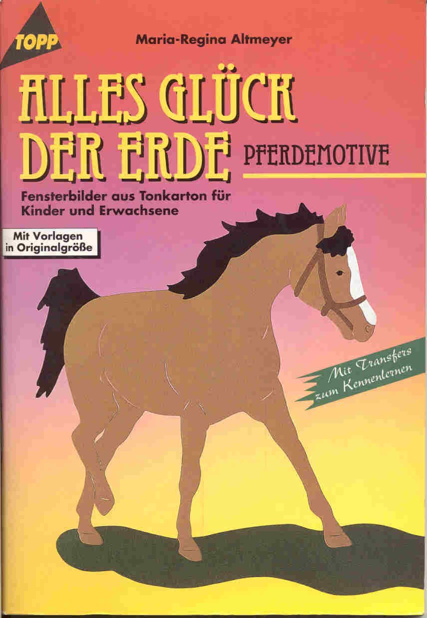 Pferde: Fensterbilder aus Tonkarton Hobbies & Crafts