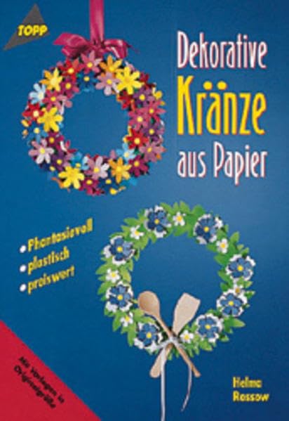 Dekorative Kränze aus Papier Hobbies & Crafts