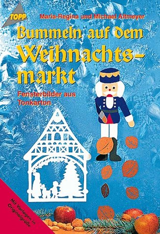 Bummeln auf dem Weihnachtsmarkt: Fensterbilder Hobbies & Crafts