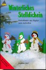 Winterliches Stelldichein: Dekobänder aus Papier zum Aufstellen Hobbies & Crafts