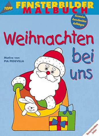 Fensterbilder-Malbuch, Weihnachten bei uns Books