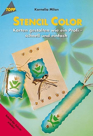 Stencil Color: Karten gestalten wie ein Profi, schnell und einfach Hobbies & Crafts