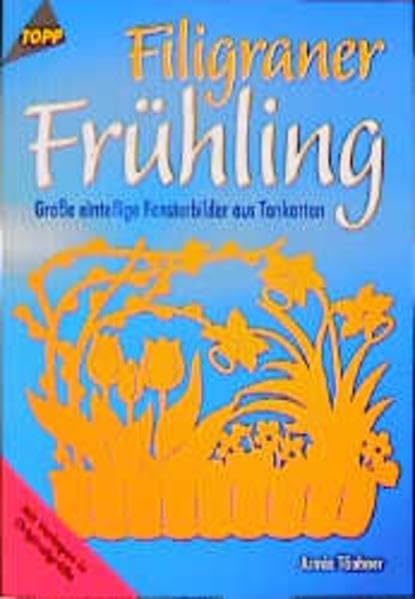 Filigraner Frühling: Grosse einteilige Fensterbilder aus Tonkarton Hobbies & Crafts