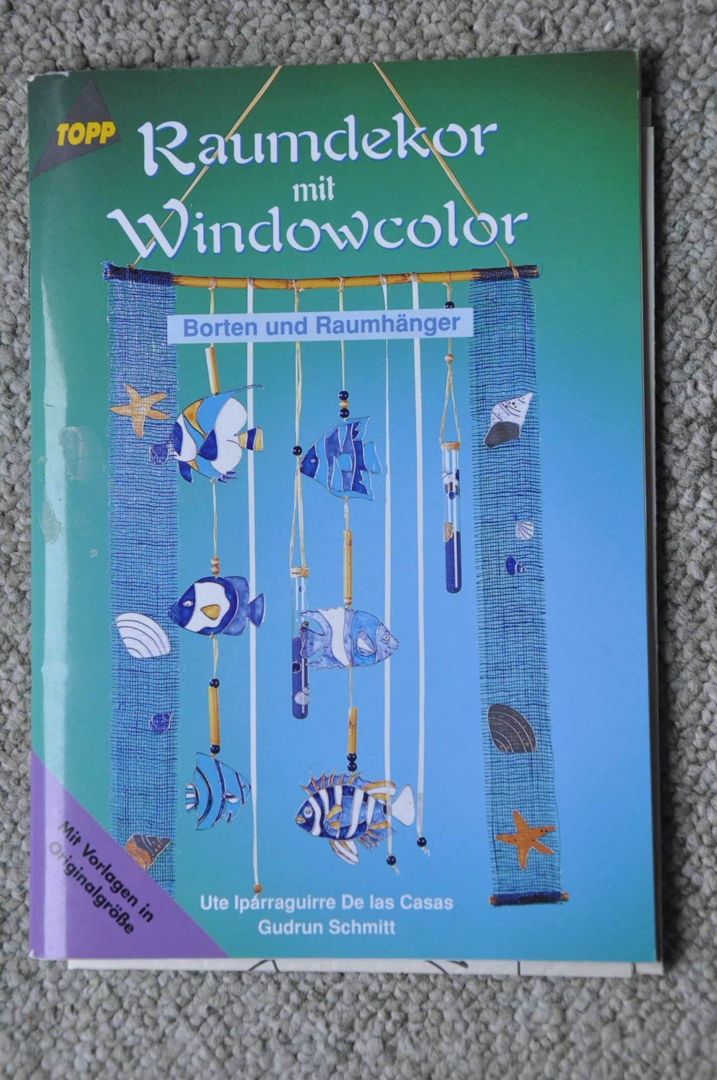 Raumdekor mit Windowcolor: Borten /Raumhänger Hobbies & Crafts