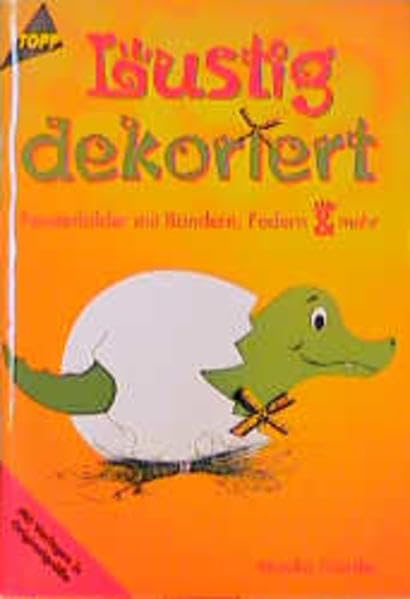 Lustig dekoriert: Fensterbilder mit Bändern, Federn und mehr Hobbies & Crafts