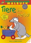 Fensterbilder-Malbuch, Tiere im Herbst: Ausmalen, Ausschneiden, Aufhängen. Vorlagen auch für Windowcolor geeignet Tiptoi & Games