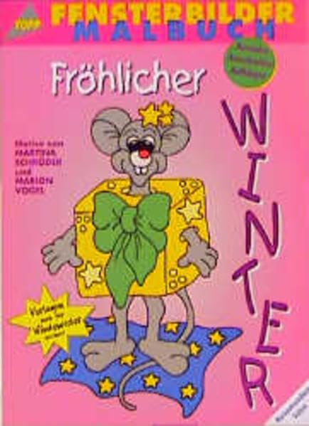 Fensterbilder-Malbuch, Fröhlicher Winter Books