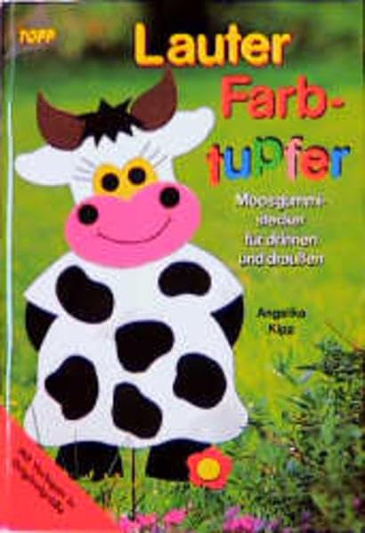 Lauter Farbtupfer: Moosgummistecker Hobbies & Crafts