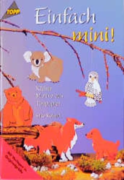 Einfach mini!: Kleine Motive aus Tonpapier Hobbies & Crafts