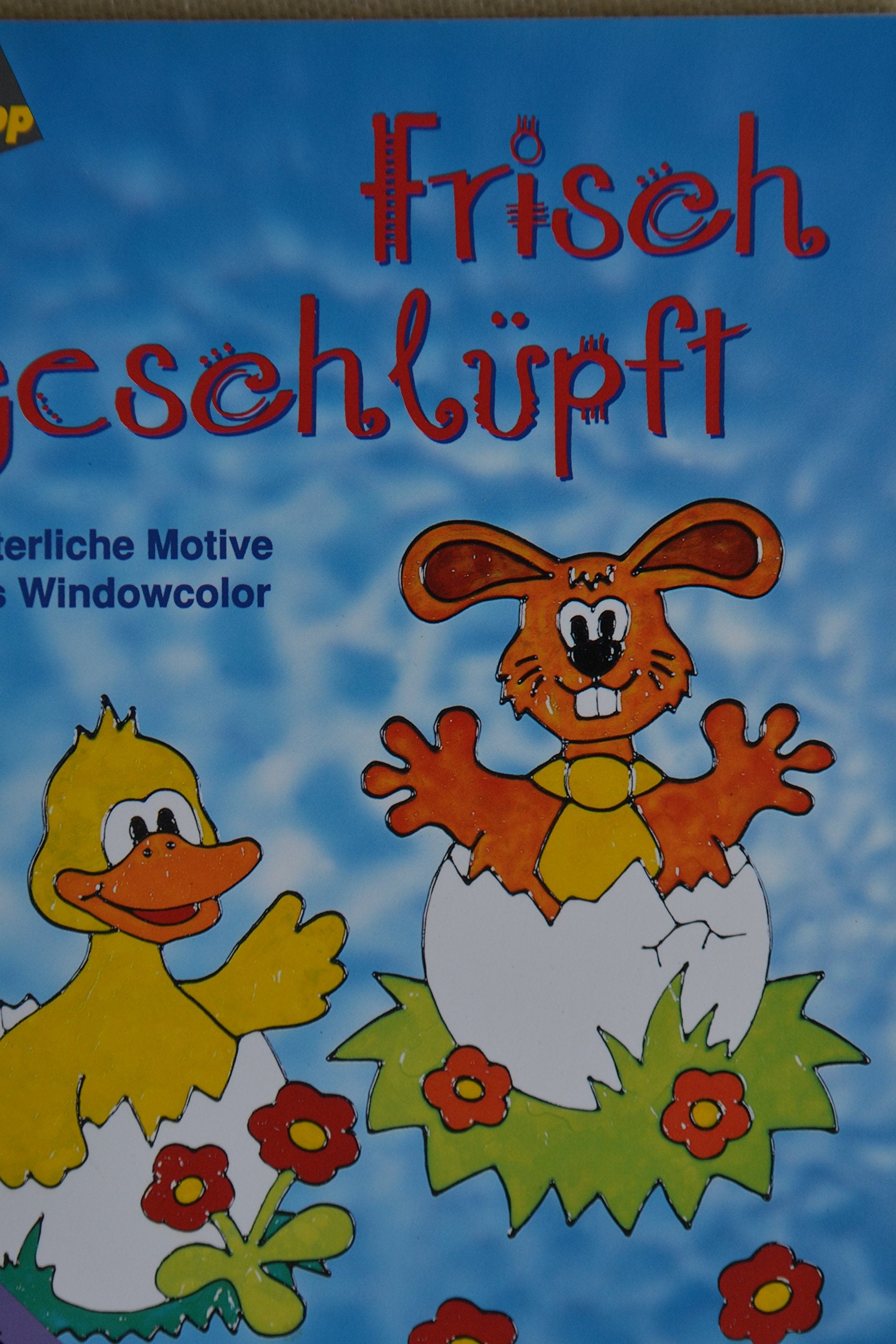 Frisch geschlüpft!: Österliche Motive aus Windowcolor Hobbies & Crafts