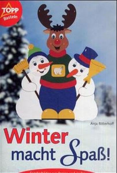 Winter macht Spass!: Fensterbilder aus Papier und mehr. Vorlagen in Originalgrösse Hobbies & Crafts