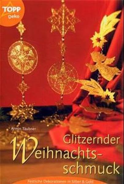 Glitzernder Weihnachtsschmuck: Festliche Dekorationen in Silber und Gold Hobbies & Crafts