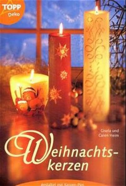Weihnachtskerzen gestalten mit Kerzen-Pen Hobbies & Crafts