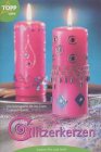Glitzer-Kerzen: Kerzen gestalten mit Kerzen-Pen, Wachs, Flitter und mehr Hobbies & Crafts