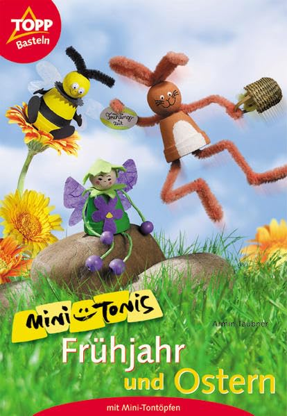 Mini-Tonis Frühjahr und Ostern: Frühjahrs- und Osterdekoration aus Mini-Tontöpfen Hobbies & Crafts