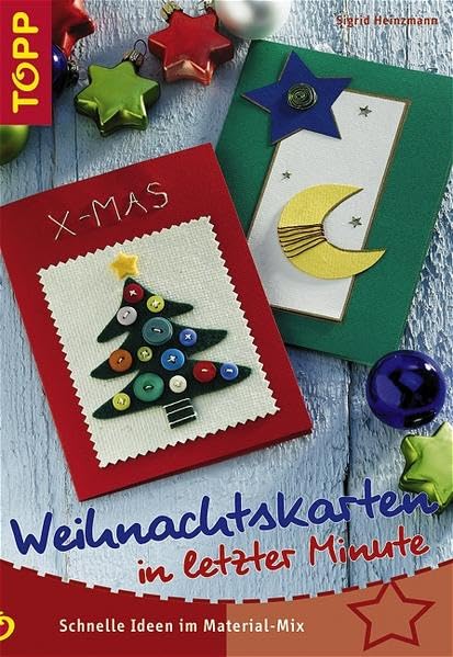Weihnachtskarten in letzter Minute: Schnelle Ideen für Weihnachtskarten Hobbies & Crafts