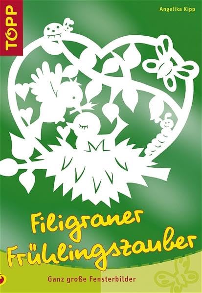 Filigraner Frühlingszauber: Ganz grosse Fensterbilder aus Papier Hobbies & Crafts