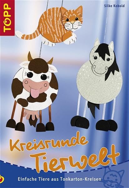 Kreisrunde Tierwelt: Einfache Tiere aus Tonkarton-Kreisen Hobbies & Crafts
