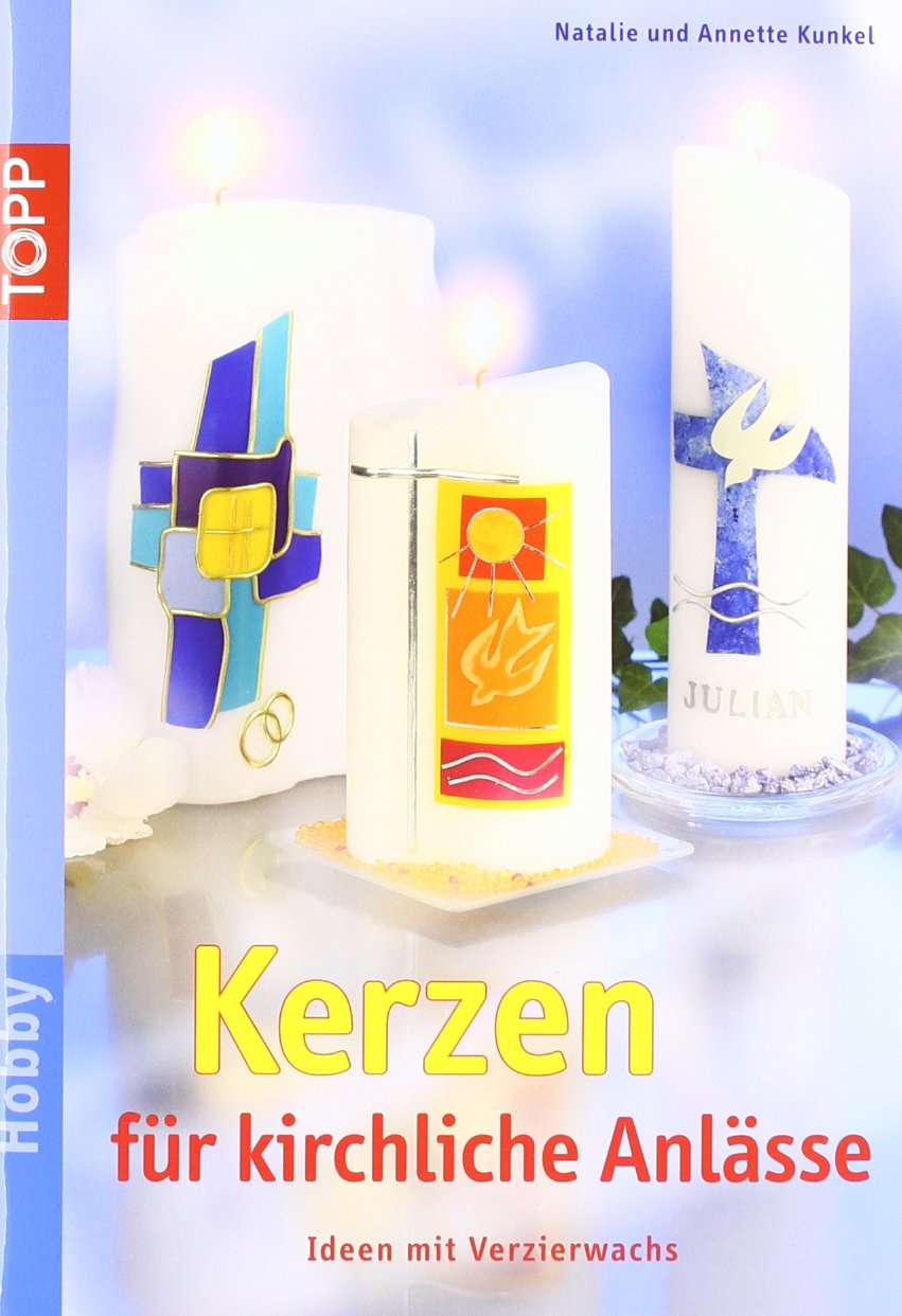 Kerzen für kirchliche Anlässe: Tisch- und Wohnraumdeko Hobbies & Crafts