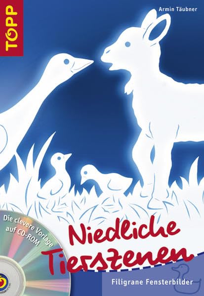 Niedliche Tierszenen: Filigrane Fensterbilder Hobbies & Crafts