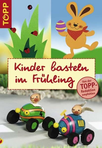 Kinder basteln im Frühling: Mit perforierten Vorlagenbogen u. Einsteckhüllen Hobbies & Crafts