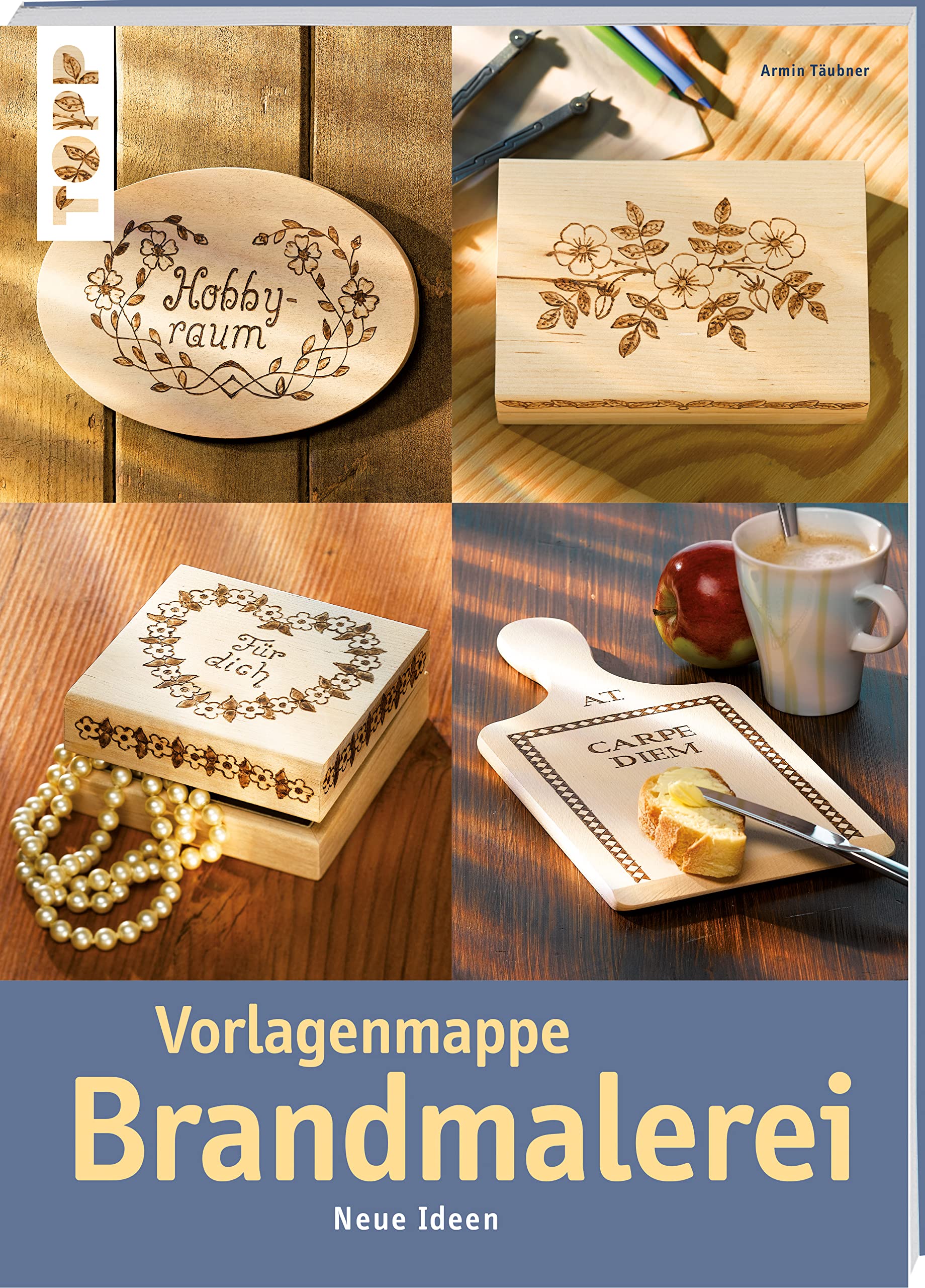 Vorlagenmappe Brandmalerei Hobbies & Crafts Books