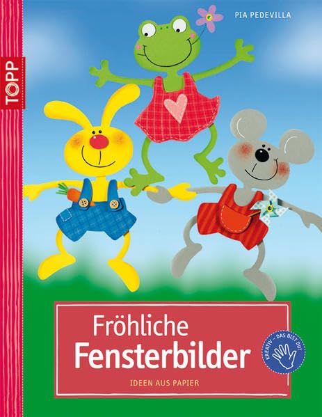 Fröhliche Fensterbilder: Ideen aus Papier Hobbies & Crafts