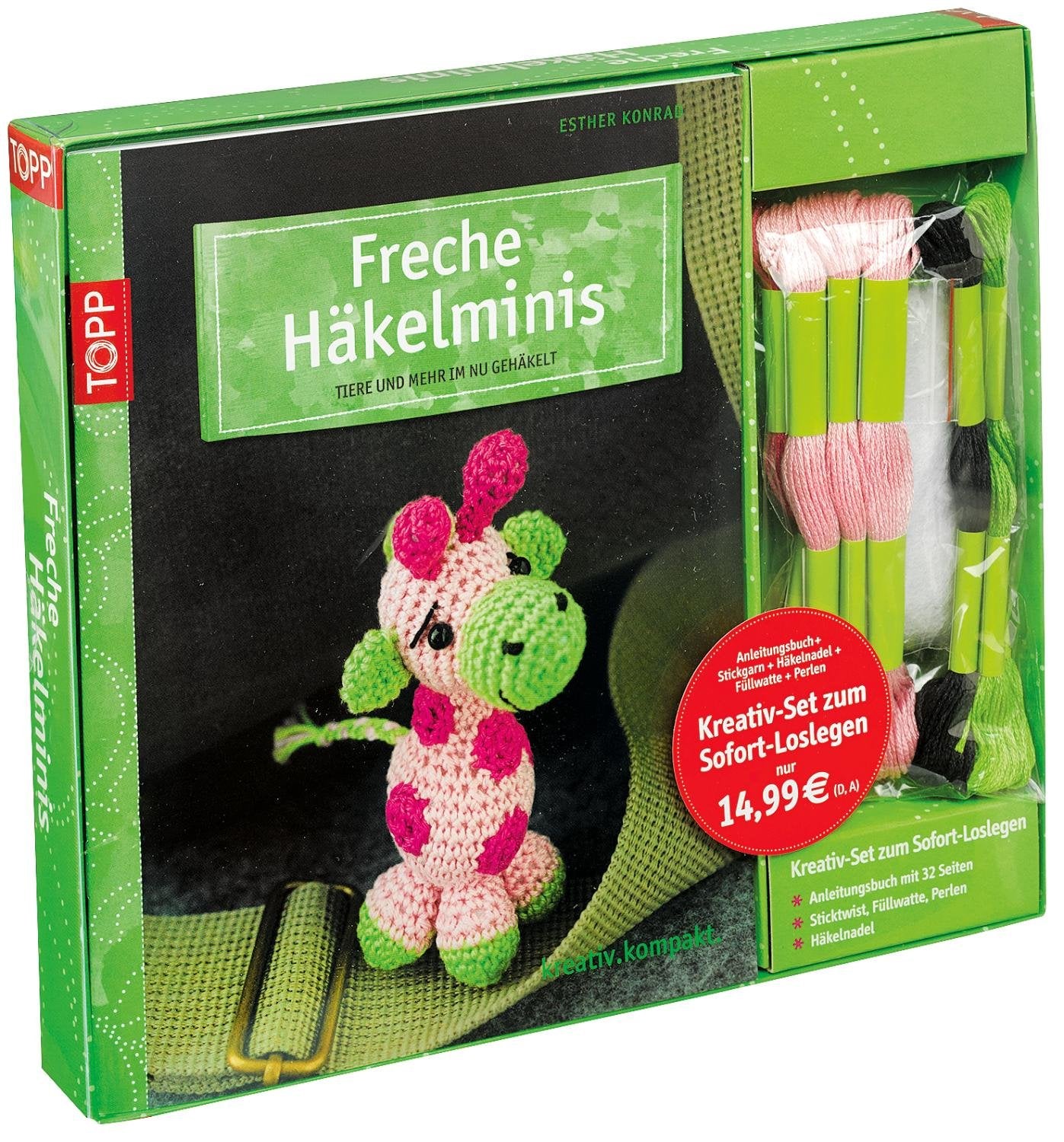 Kreativ-Set: Freche Häkelminis Hobbies & Crafts