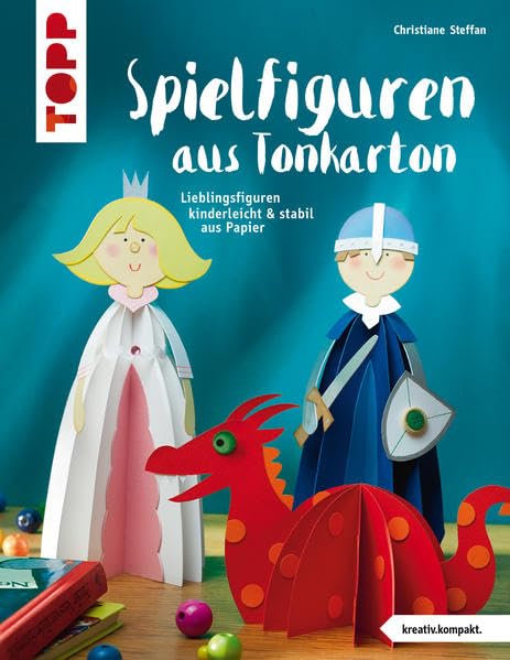 Spielfiguren aus Tonkarton (kreativ.kompakt.): Lieblingsfiguren kinderleicht & stabil aus Papier Hobbies & Crafts