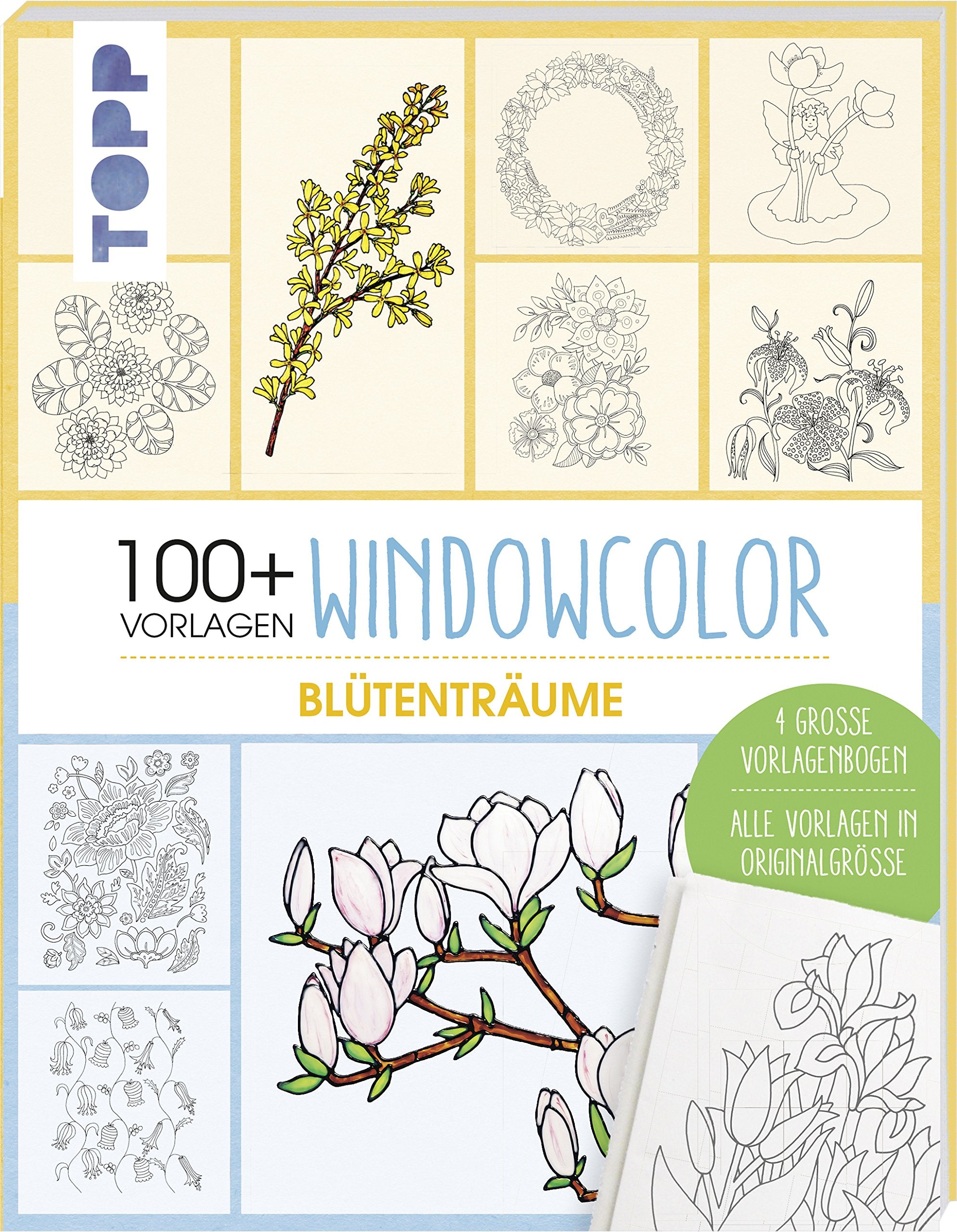 Vorlagenmappe Windowcolor - Blütenträume Hobbies & Crafts