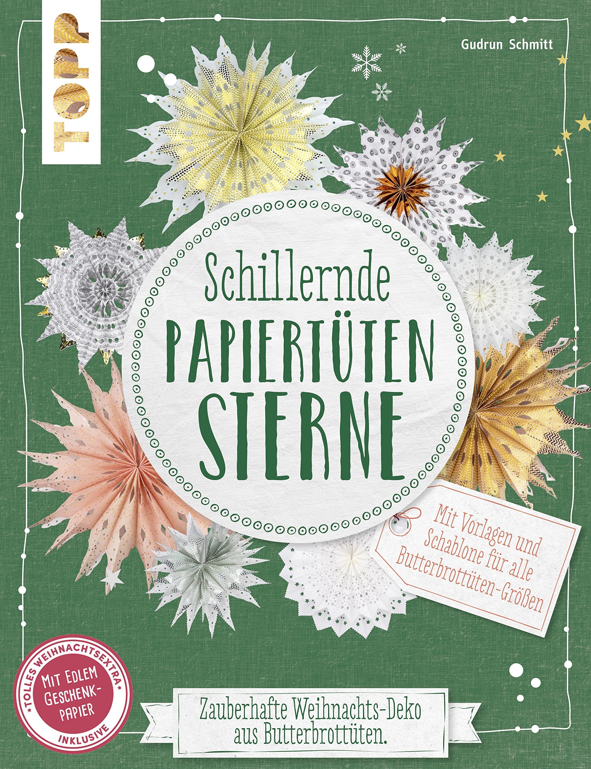 Schillernde Papiertüten-Sterne (kreativ.kompakt.) Lifestyle