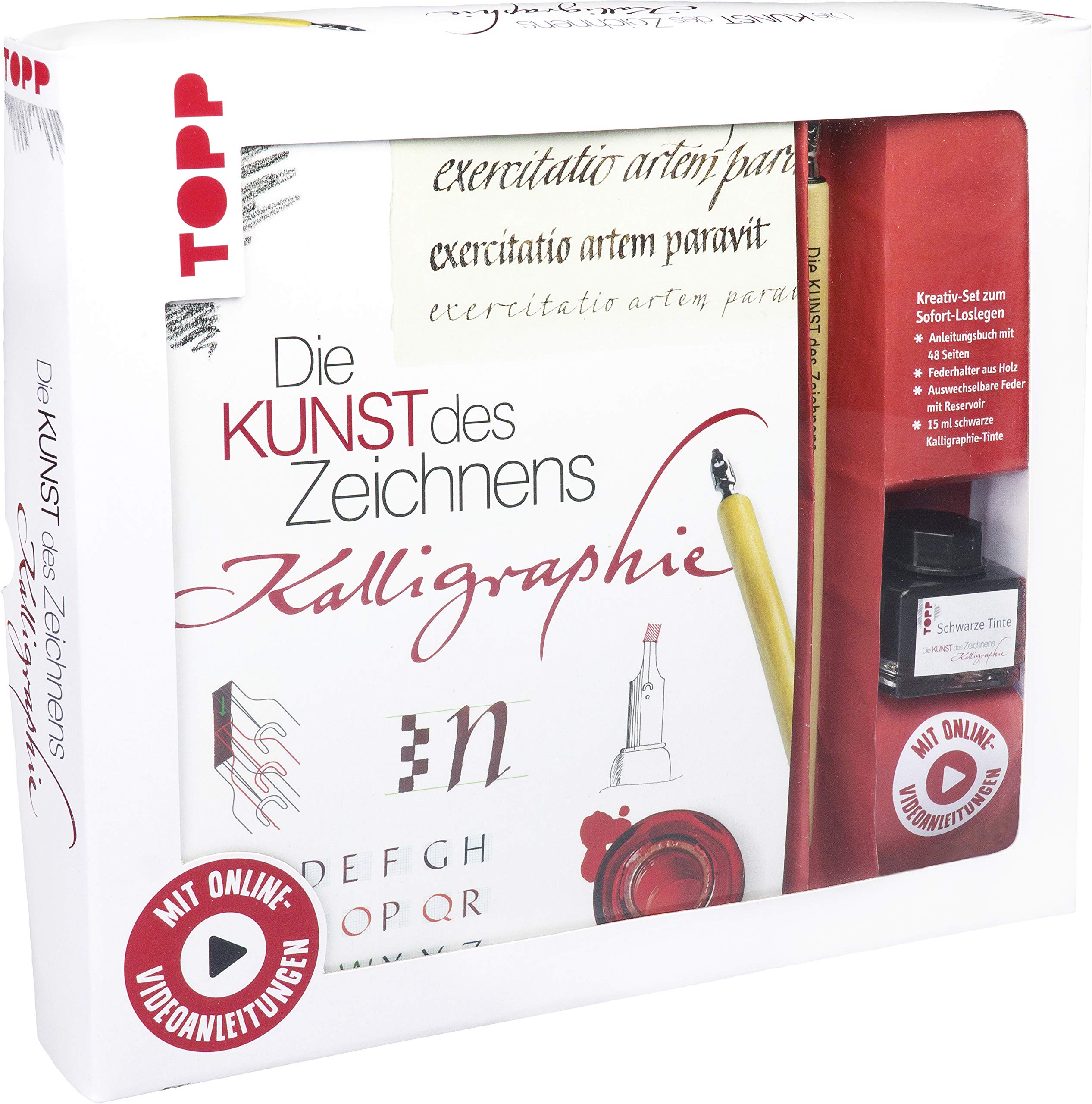 Kreativ-Set Die Kunst des Zeichnens Kalligraphie Film, Art & Culture