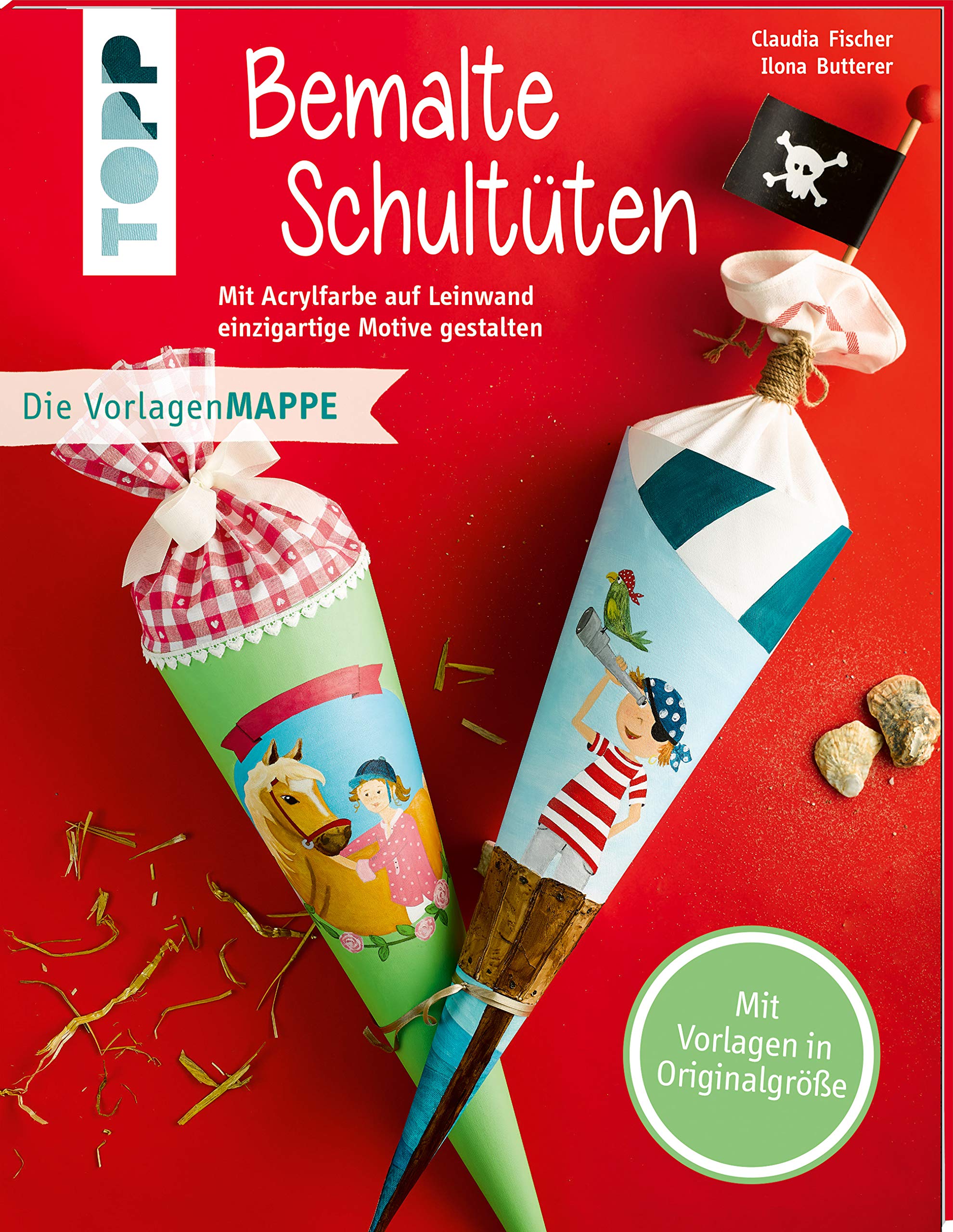 Bemalte Schultüten (kreativ.kompakt): Mit Acrylfarbe auf Leinwand einzigartige Motive gestalten Hobbies & Crafts