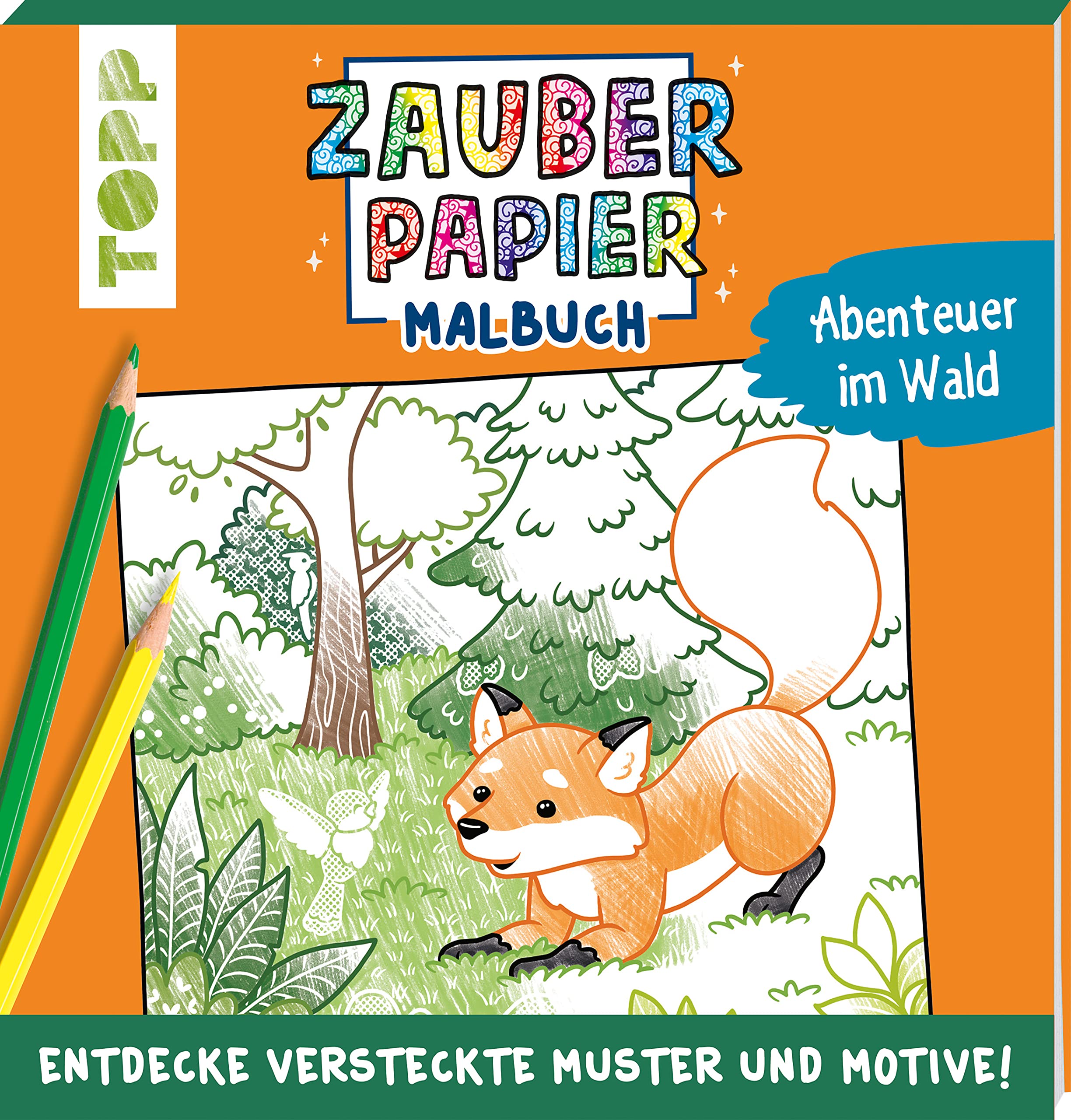 Zauberpapier Malbuch Abenteuer im Wald Lifestyle