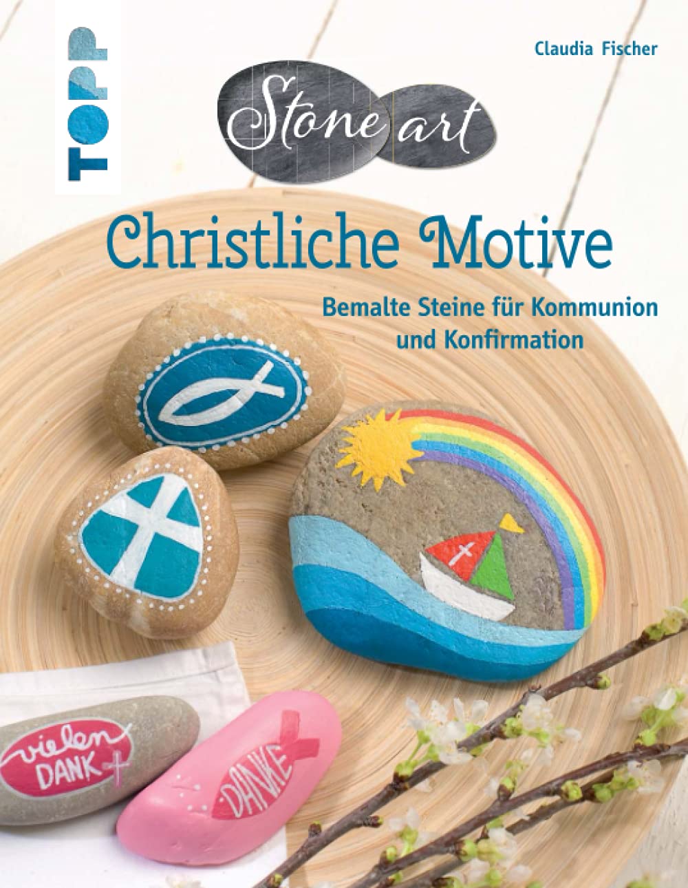 Stone-Art Christliche Motive: Steine bemalen Hobbies & Crafts