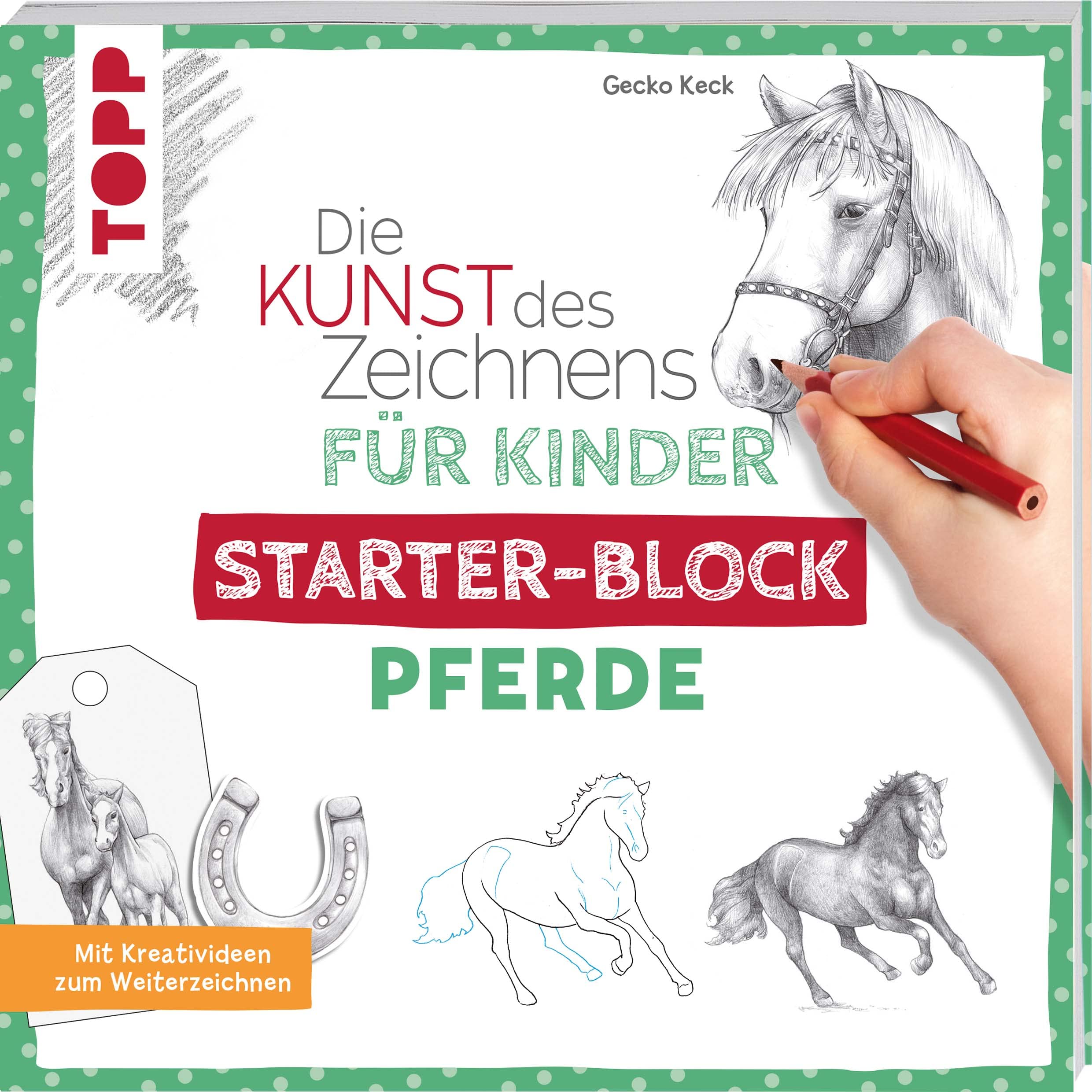 Die Kunst des Zeichnens für Kinder Starter-Block - Pferde Film, Art & Culture