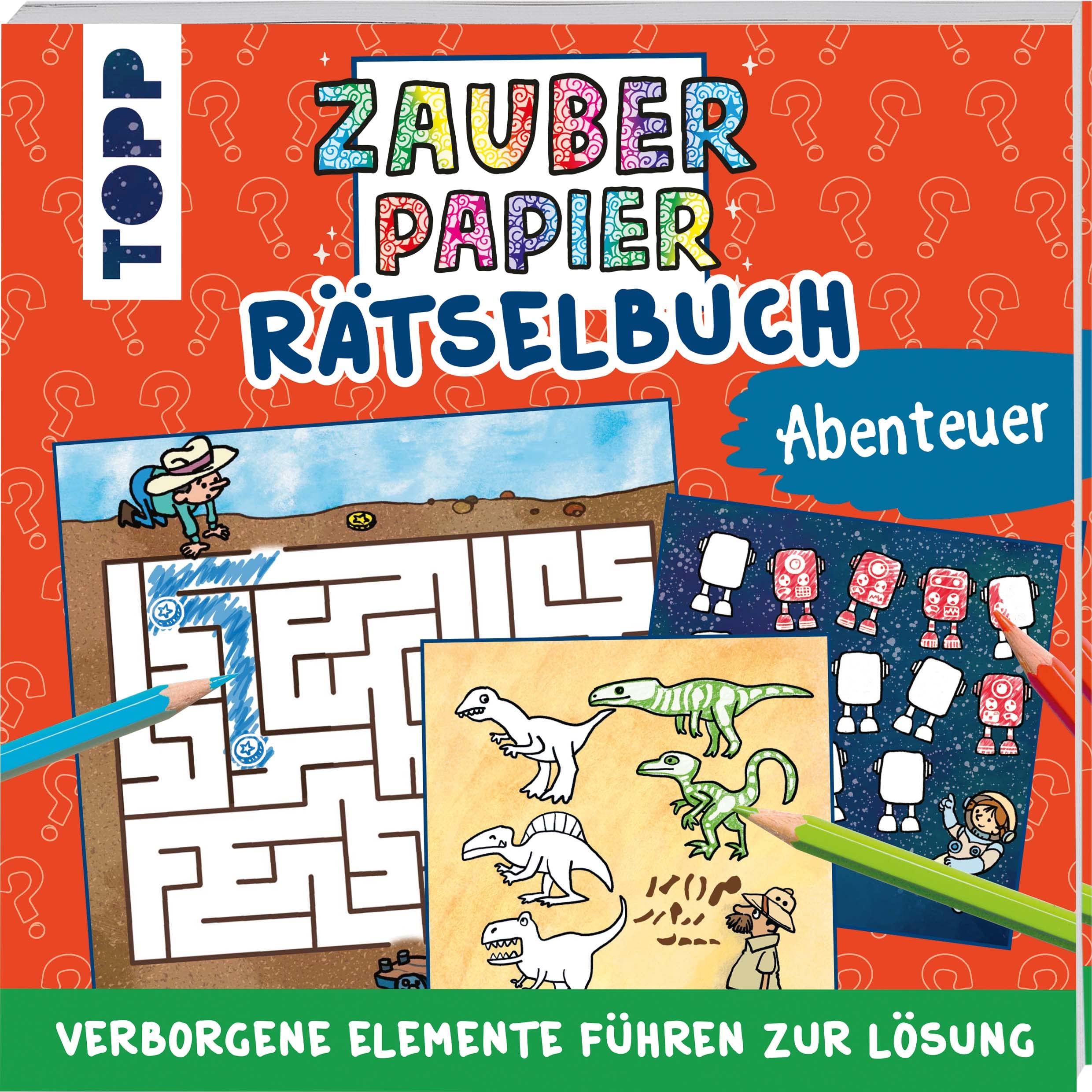 Zauberpapier Rätselbuch Abenteuer book