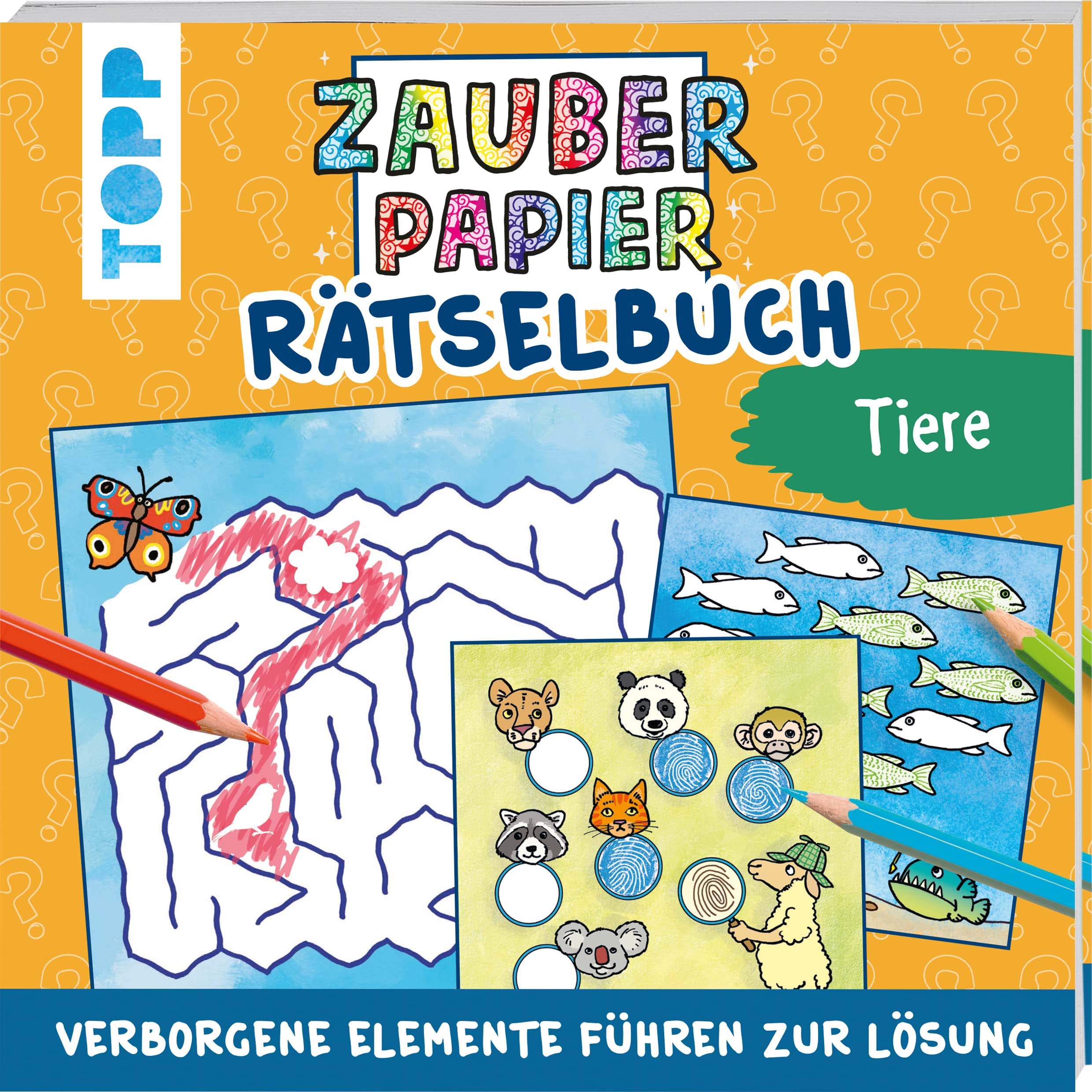 Zauberpapier Rätselbuch Tiere Humour & Satire