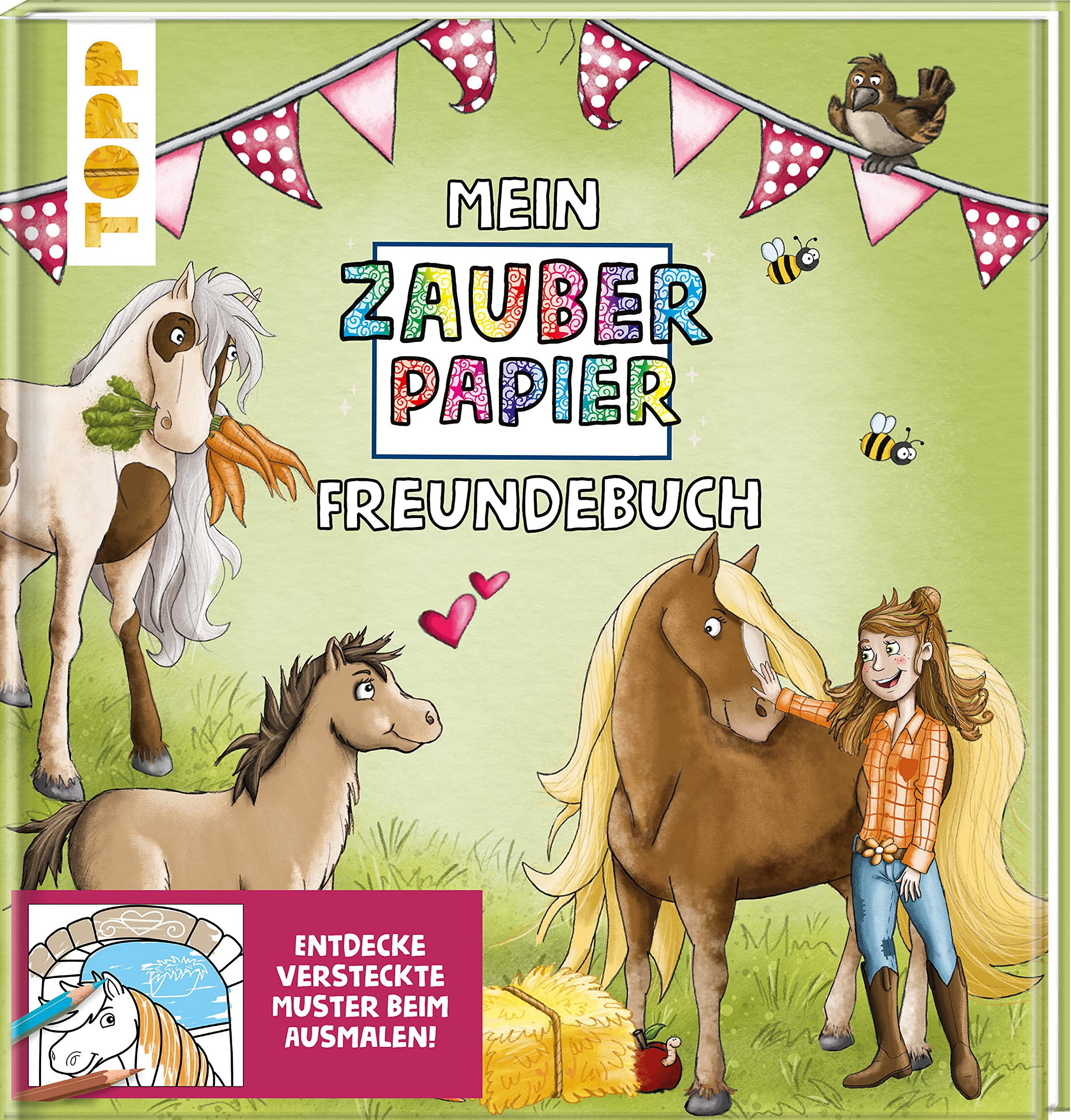 Mein Zauberpapier Freundebuch Süße Pferde Tiptoi & Games