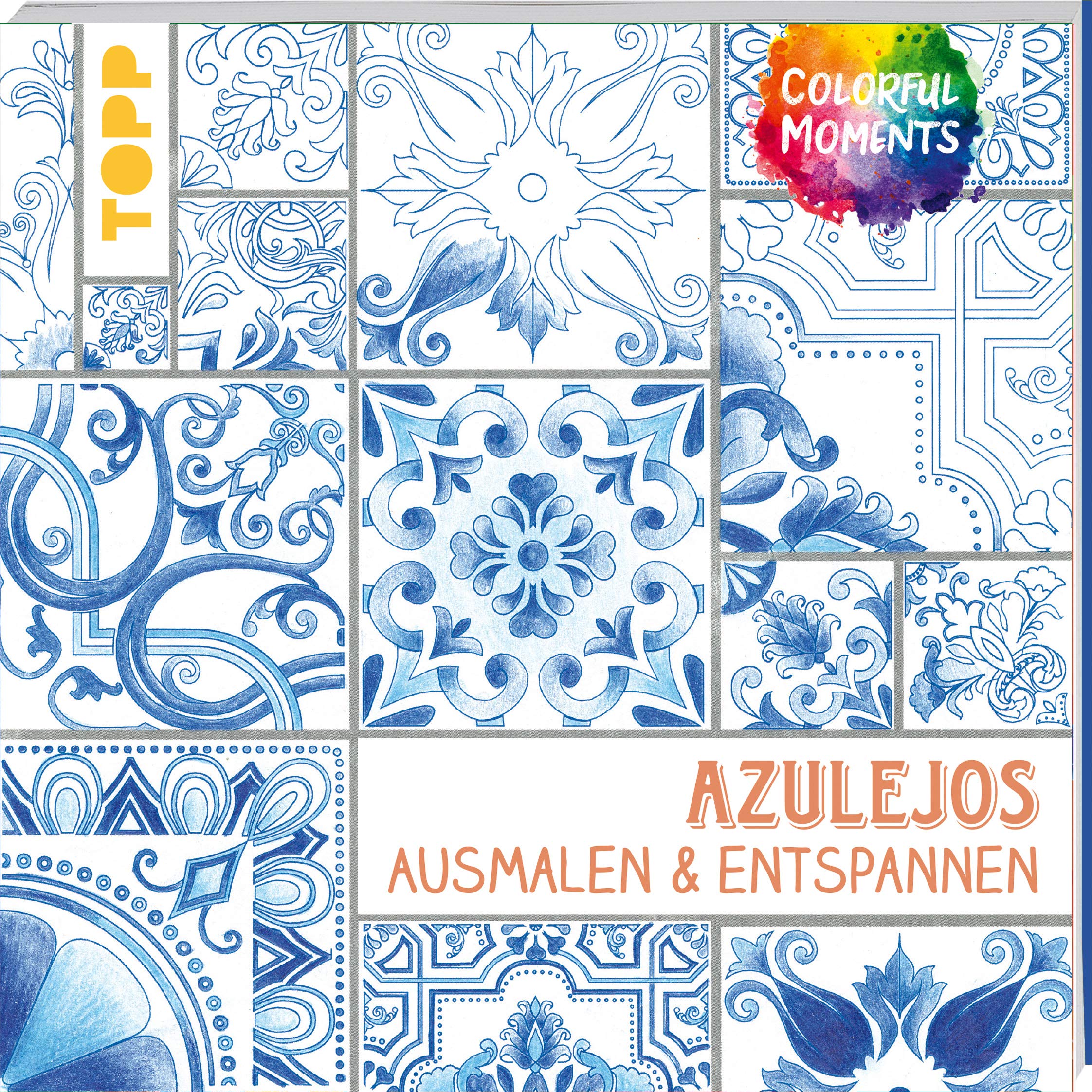 Colorful Moments - Azulejos book