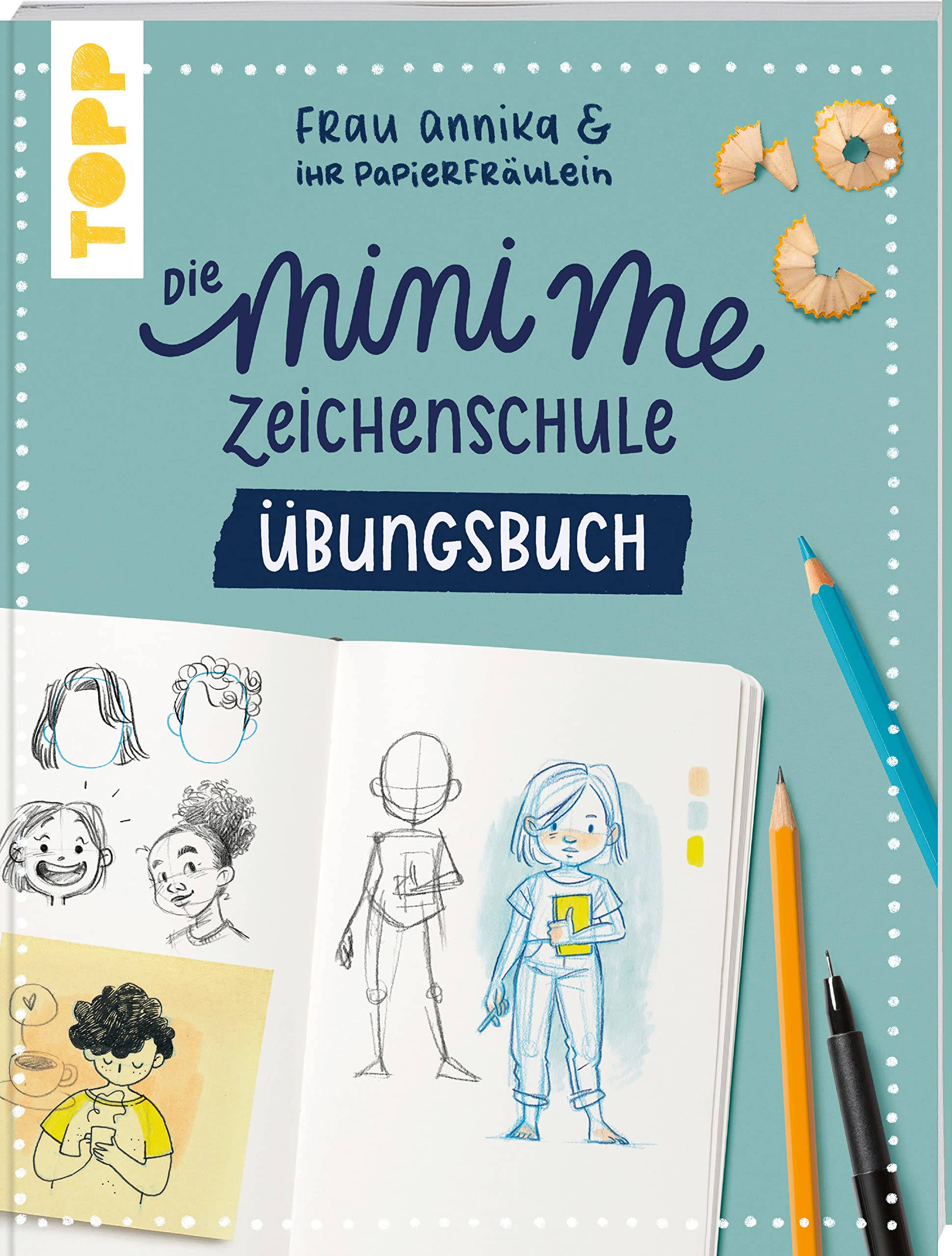 Die Mini me Zeichenschule Übungsbuch Arts & Music