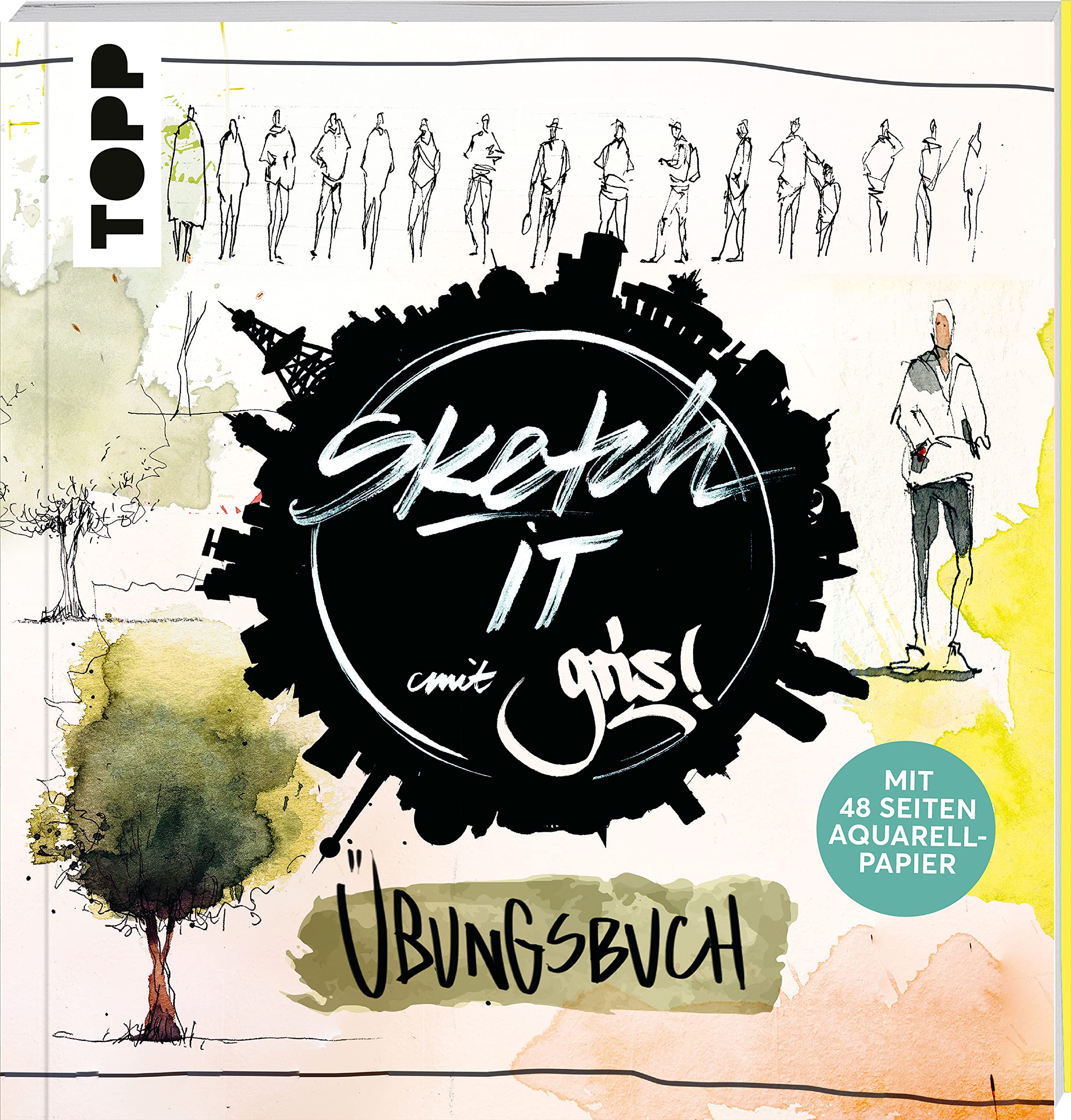 Sketch it! Übungsbuch Arts & Music Books