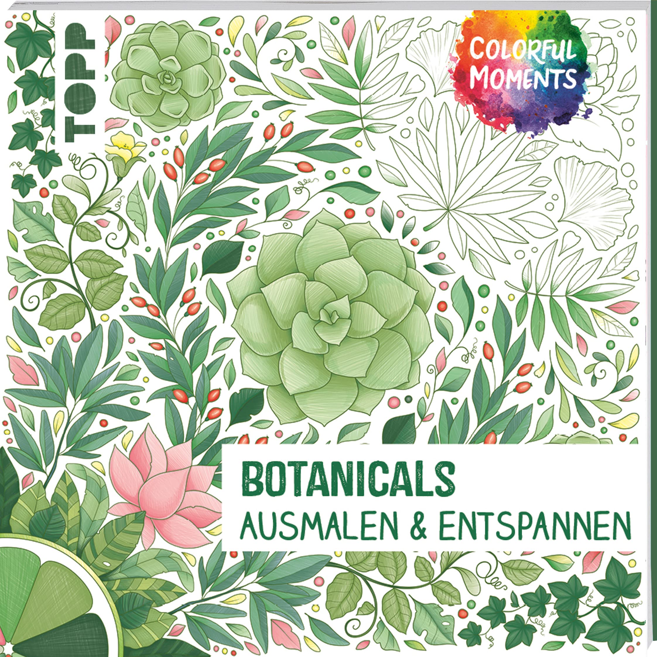 Colorful Moments - Botanicals: Ausmalen und entspannen Film, Art & Culture